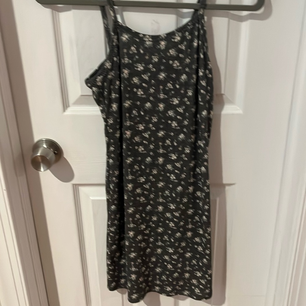 Dress set with tank dress and little long sleeve cardigan with bow